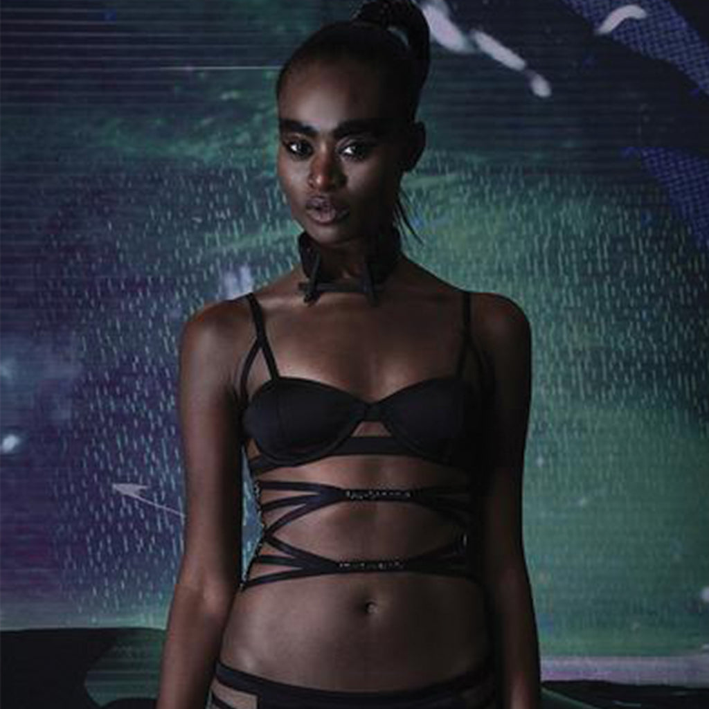 MINDFILES | Swarovski + Satin