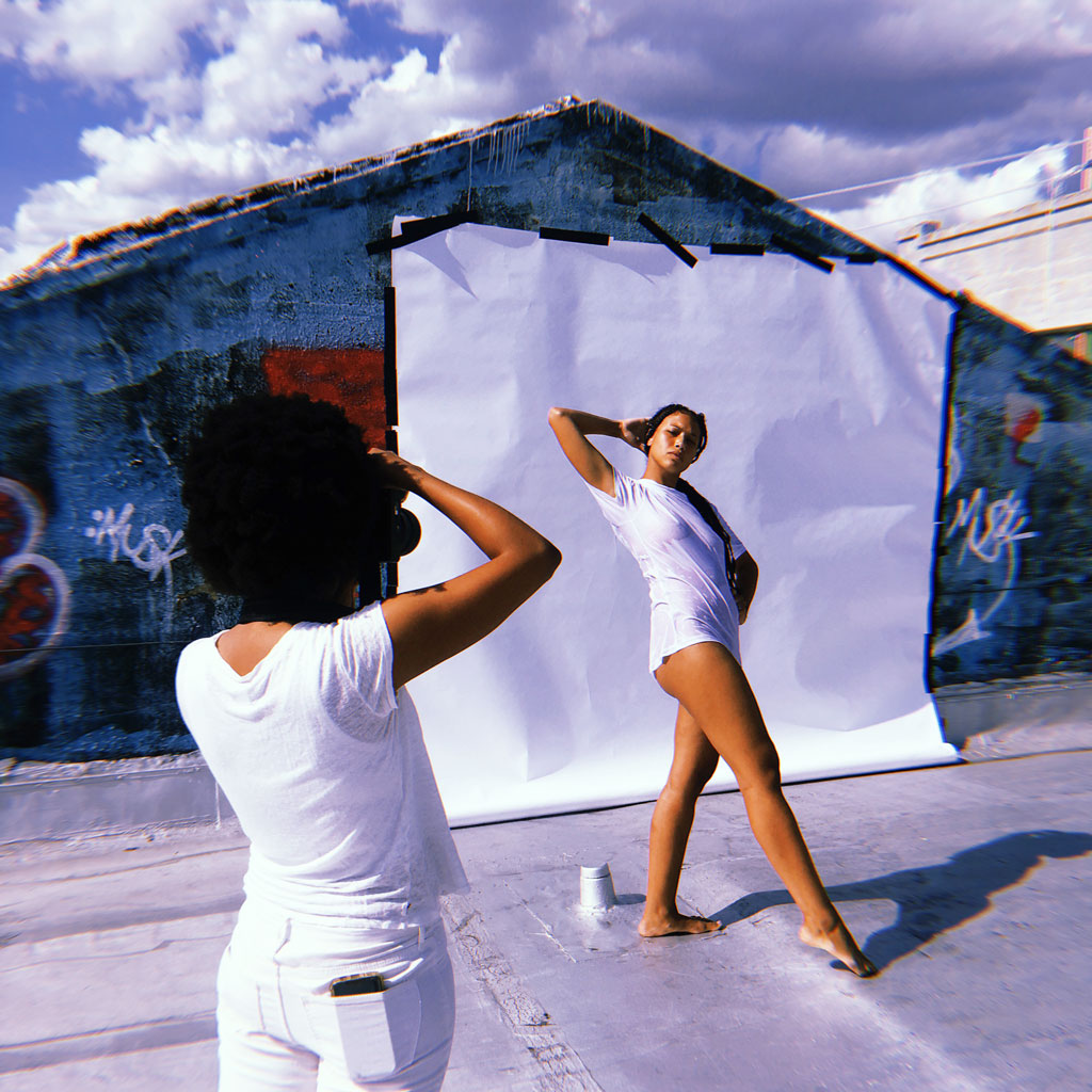 The Making of the Chromat Wet Print by Dana Scruggs