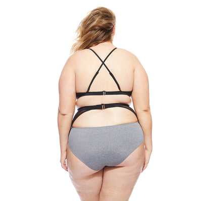 Alva Top - Heather Grey