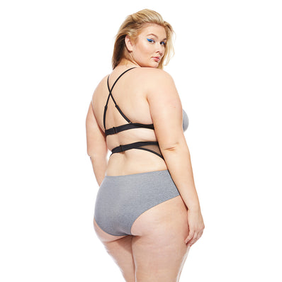 Alva Top - Heather Grey