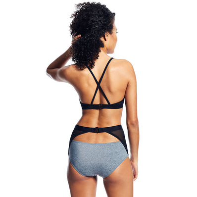 Alva Top - Heather Grey