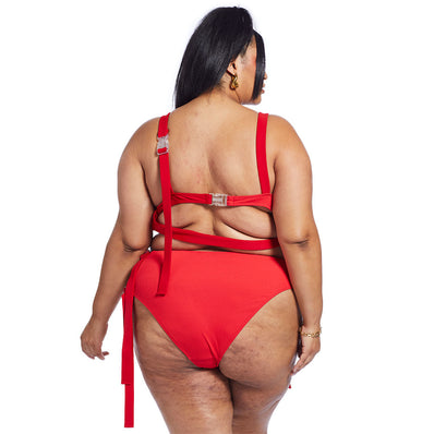 Sol Top - Red Ribbed