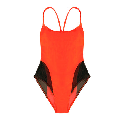 Delta X Suit - Neon Lava